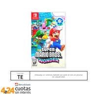 Juego Super Mario Bros Wonder Nintendo Switch