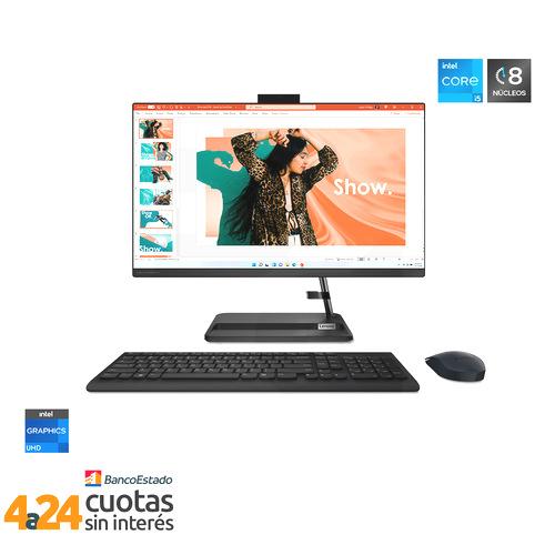 All in One IdeaCentre AIO 3 24IAP7 23,8"" Intel i5-12450H 16GB 512GB SSD Windows 11 Negro