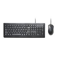Combo Teclado + Mouse Alámbrico For Life - Negro