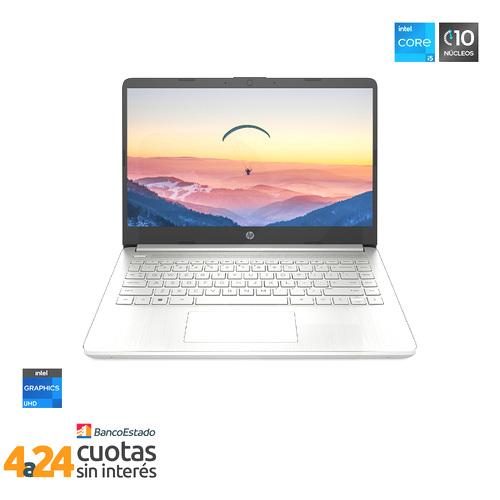 Notebook Intel Core i5-1235U 14.0"" HD 8GB 512GB SSD Windows 11 Natural Silver 14-dq5019la 