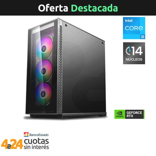 Desktop Gamer Intel Core i5-14600KF 16GB 1TB HDD +1TB SSD NVIDIA GeForce RTX 4060