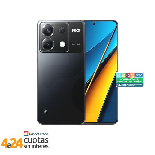 Smartphone Poco X6 256GB/8GB 5G Negro Liberado