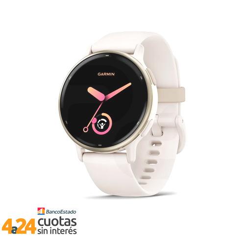 Smartwatch vivoactive 5 Music Ivory/Cream Gold