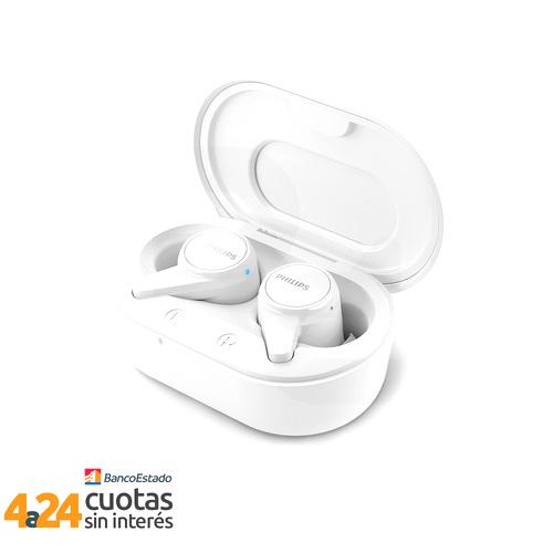 Audífonos Inalámbricos True Wireless TAT1207WT Blanco Philips 