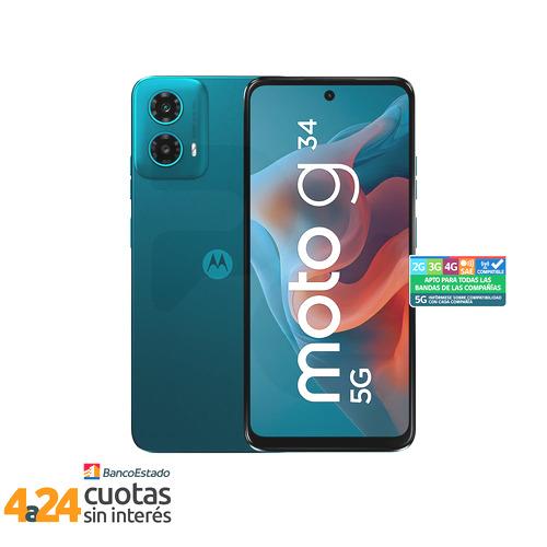 Smartphone Moto G34 256GB/8GB 5G Verde Liberado