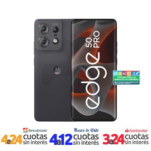 Smartphone Moto Edge 50 Pro 512GB/12GB 5G Negro Liberado 