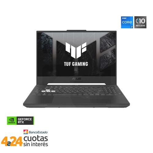 Notebook Gamer TUF F15 Intel Core i7-13620H NVIDIA GeForce RTX 4060 8GB 15.6"" FHD 144Hz RAM 16GB 512 SSD Mecha Gray FX507VV-LP139W