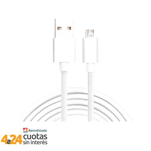 Cable Micro USB 1m Silver Urbano Labs