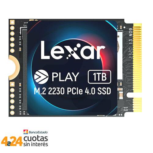 Unidad SSD 1TB PCIe NVMe Gen4 M.2 (2230) PLAY