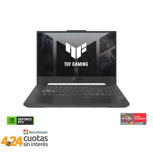 Notebook Gamer TUF A15 AMD Ryzen 7 7735HS NVIDIA GeForce RTX 4050 6GB 15.6"" FHD 144Hz 16GB RAM 512GB FA507NU-LP081W