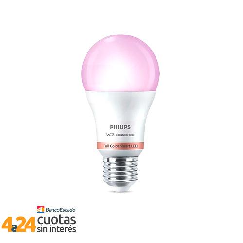 Ampolleta Philips Smart LED WiZ E27 Wi-Fi Multicolores Google/Alexa