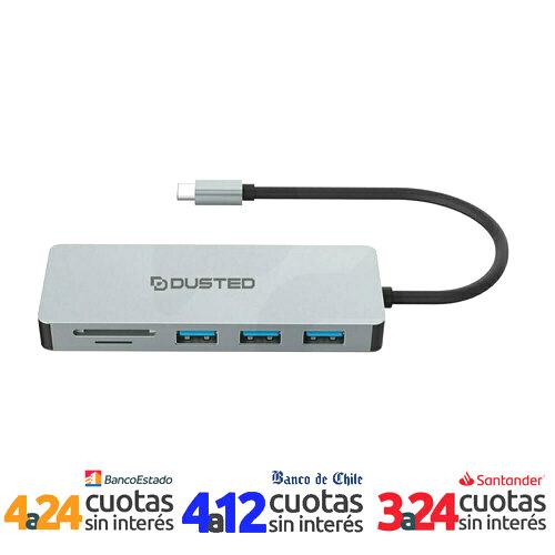 Docking Portable USB-C 7x1 Multipuerto con HDMI Dusted