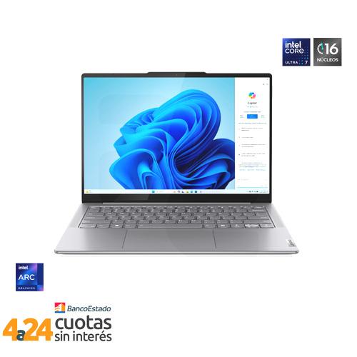 Notebook Yoga Slim 7 Gen 9 Intel Core Ultra 7 155H 14"" WUXGA 60Hz 16GB RAM 1TB 14IMH9