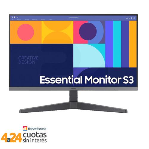 Monitor 24"" Essential S3 - Full HD, Panel IPS, 100Hz, FreeSync (LS24C330GALXZS)