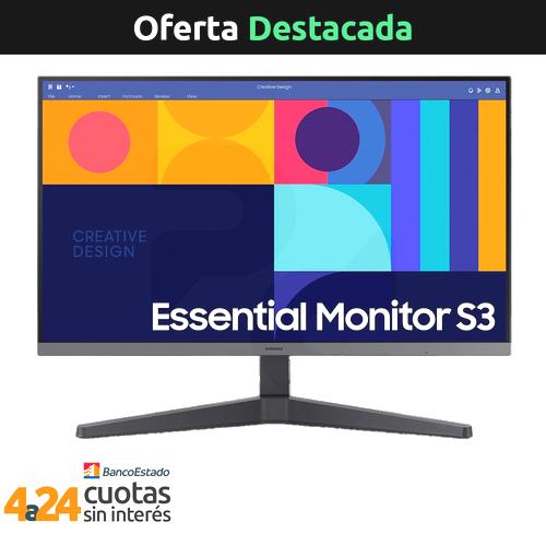 Monitor 27"" Essential S3 - Full HD, Panel IPS, 100Hz, FreeSync (LS27C330GALXZS)