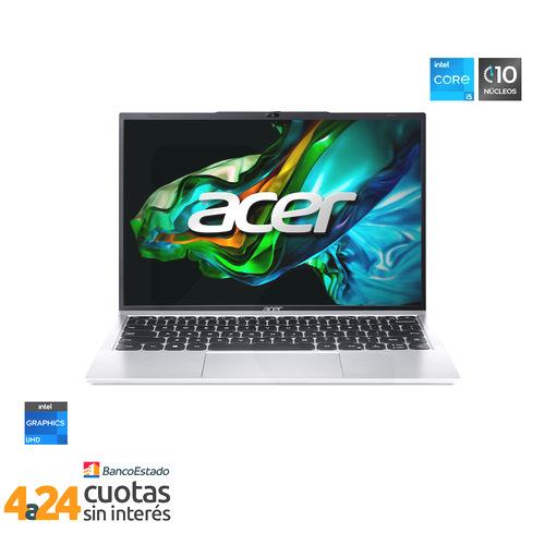 Notebook Aspire 5 Intel Core i5-1235U 14.0"" FHD 16GB 512GB Windows 11 Silver A515-57-58F6-1