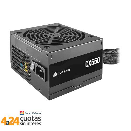 Fuente de Poder 550W 80Plus Bronze CX550