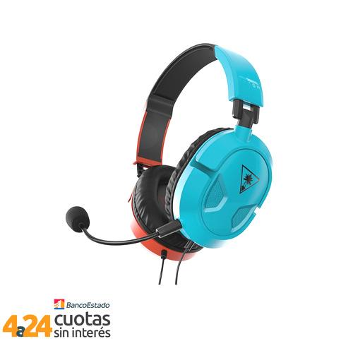 Audífono Recon 50 Blue/Red Turtle Beach