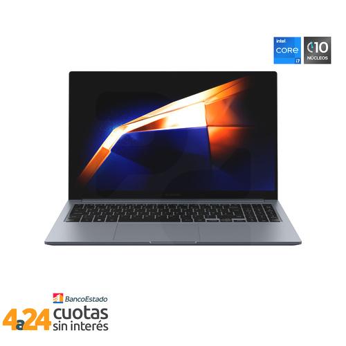 Notebook Galaxy Book4 Intel Core i7 150U 15,6"" FHD 8GB 512GB SSD Windows 11 Gray