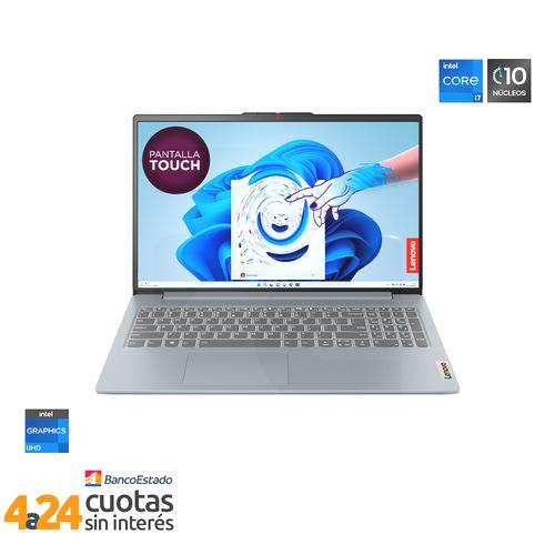 Notebook Ideapad Slim 3 Intel Core i7-13620H 16GB 512GB SSD 15.6"" FHD Touch Windows 11 Artic Grey 