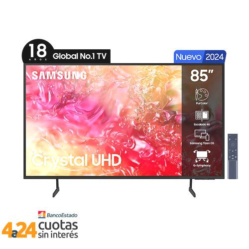 Smart TV Crystal UHD 4K 85"" LED DU7000 2024