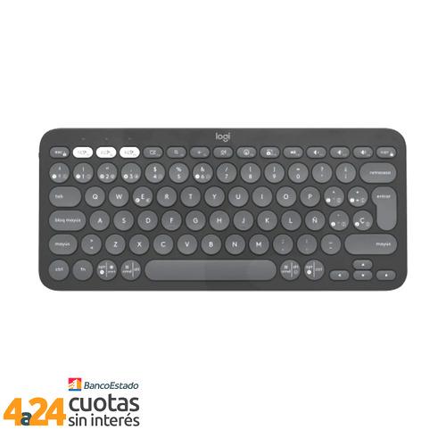 Teclado Logitech Pebble Keys 2 Grafito