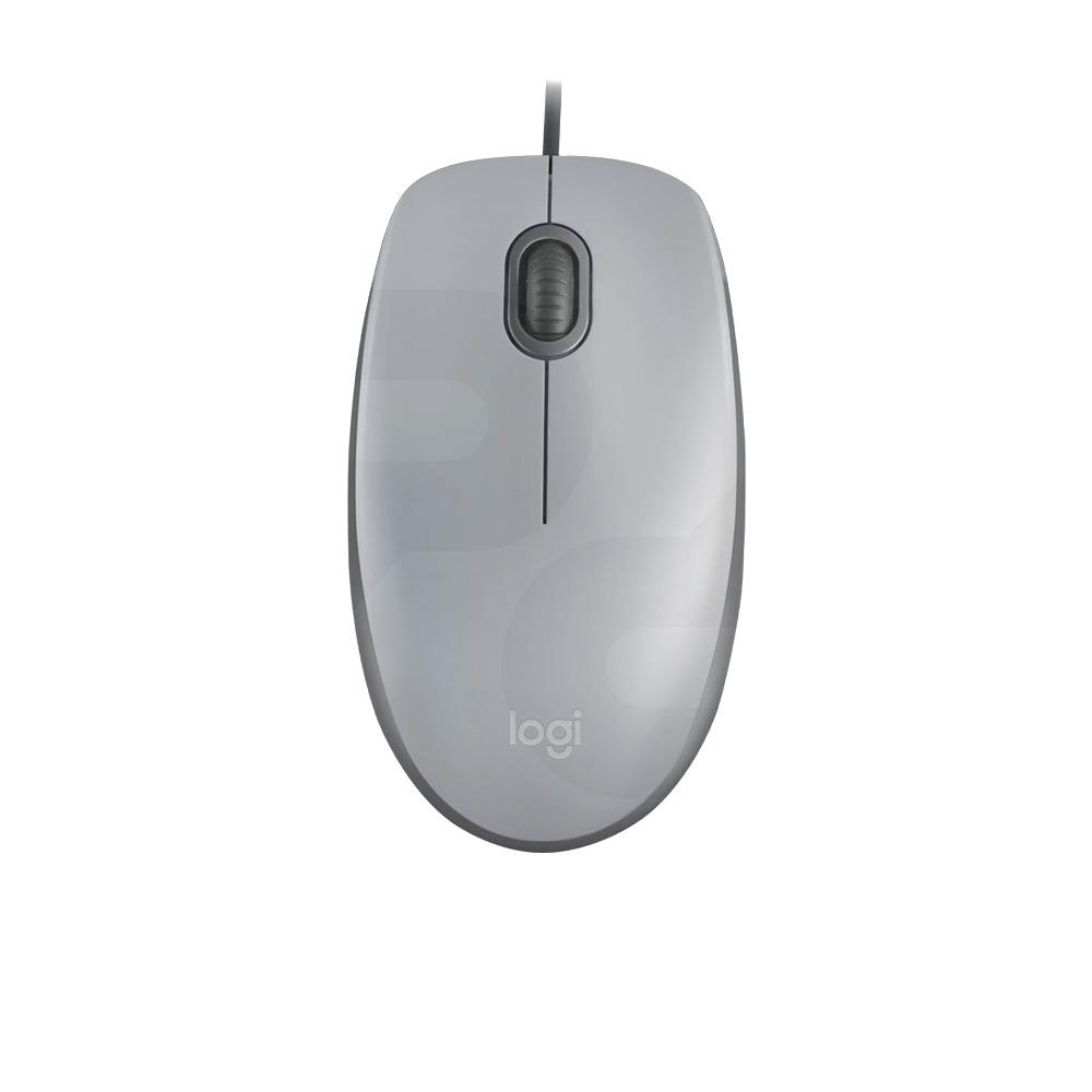 Mouse Alámbrico M110 Silent - Gris