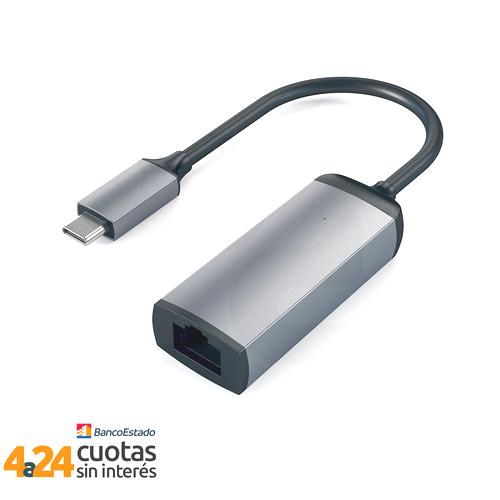Adaptador Satechi USB C a Ethernet 10/100/1000