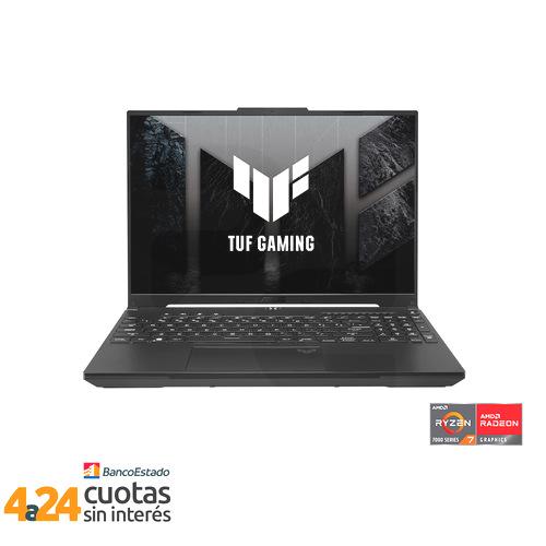 Notebook Gamer TUF A16 Advantage Edition Ryzen 7 7435HS AMD Radeon RX 7600S 8GB 16"" FHD 144Hz 16GB RAM 1TB SSD Windows 11 Off Black FA617NSR-RL084W