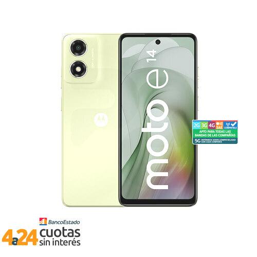 Smartphone Moto E14 64GB/2GB Verde Liberado