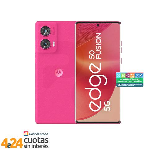 Smartphone Moto Edge 50 Fusion 256GB/8GB 5G Rosa Liberado