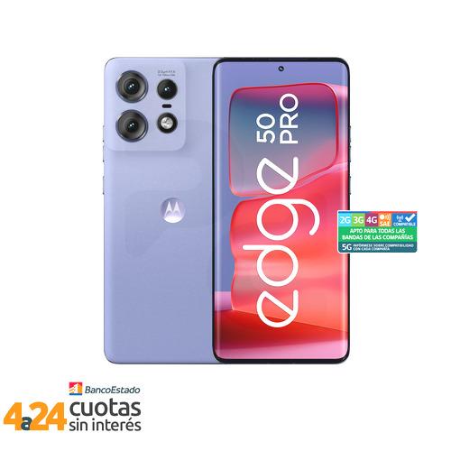 Smartphone Moto Edge 50 Pro 512GB/12GB 5G Morado Liberado 