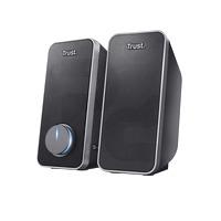 Parlante PC Trust Arys 2.0, Sonido Estéreo, Conexión USB y 3.5mm, Negro
