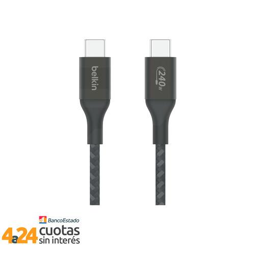 Cable USB-C a USB-C 2m Negro Belkin 