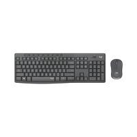 Combo Teclado + Mouse Inalámbrico MK295 Silent - Negro
