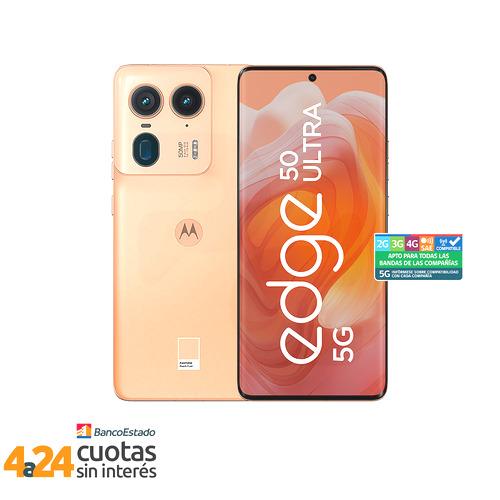 Smartphone Moto Edge 50 Ultra 512GB/12GB 5G Peach fuzz Liberado