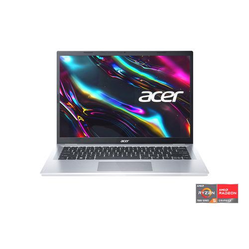 Notebook Aspire Go AMD Ryzen 5 7520U 14"" FHD 16GB 512GB SSD Windows 11 Silver AG14-21P-R48T-1