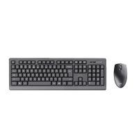 Combo Teclado + Mouse Inalámbrico Primo Deskset - Negro