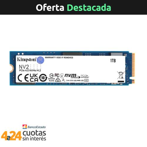 Unidad SSD 1TB PCIe NVMe Gen4 M.2 NV2 (T)