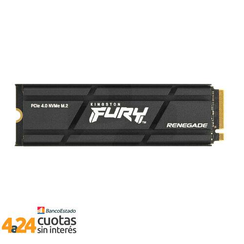 Unidad SSD 2TB PCIe NVMe Gen4 M.2 Renegade (w/ Heatsink) - PS5/PC (T)