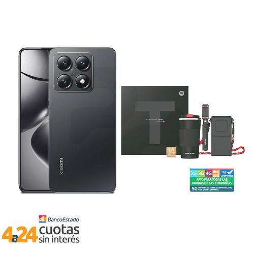 Smartphone Xiaomi 14T 512GB/12GB 5G Negro Liberado+Bundle