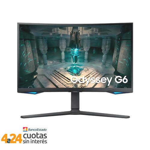 Monitor Gamer Curvo 27"" G65B Odyssey G6 QHD 240Hz (LS27BG650ELXZS)