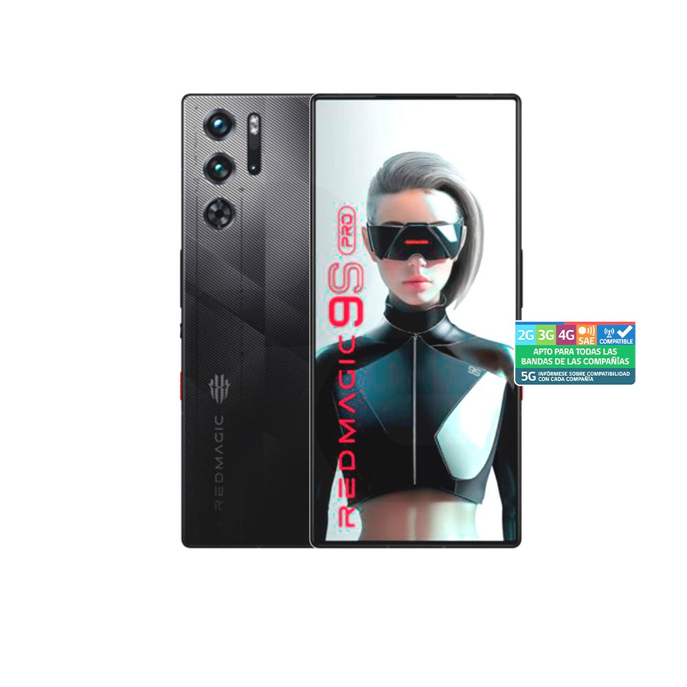 ZTE Celular Red magic 9s Pro 256GB/12GB 5G Negro Liberado | pc Factory
