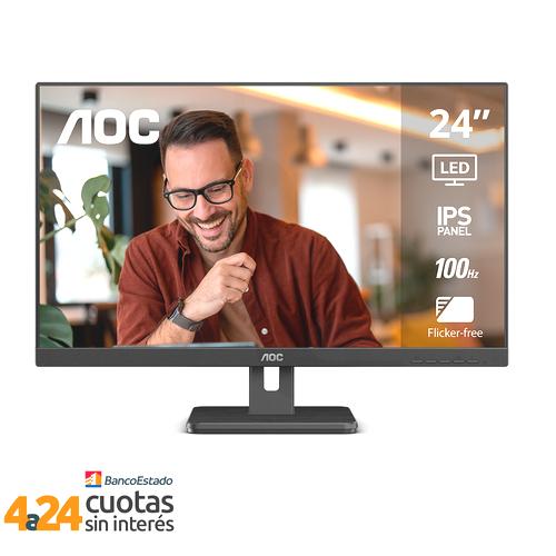 Monitor AOC 24"", FHD, 100Hz, Panel IPS, 24E3H2