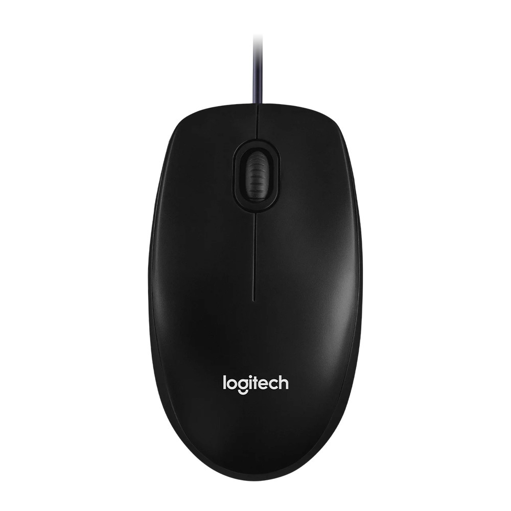 Logitech Mouse Alámbrico M100 USB Optico - Negro | pc Factory