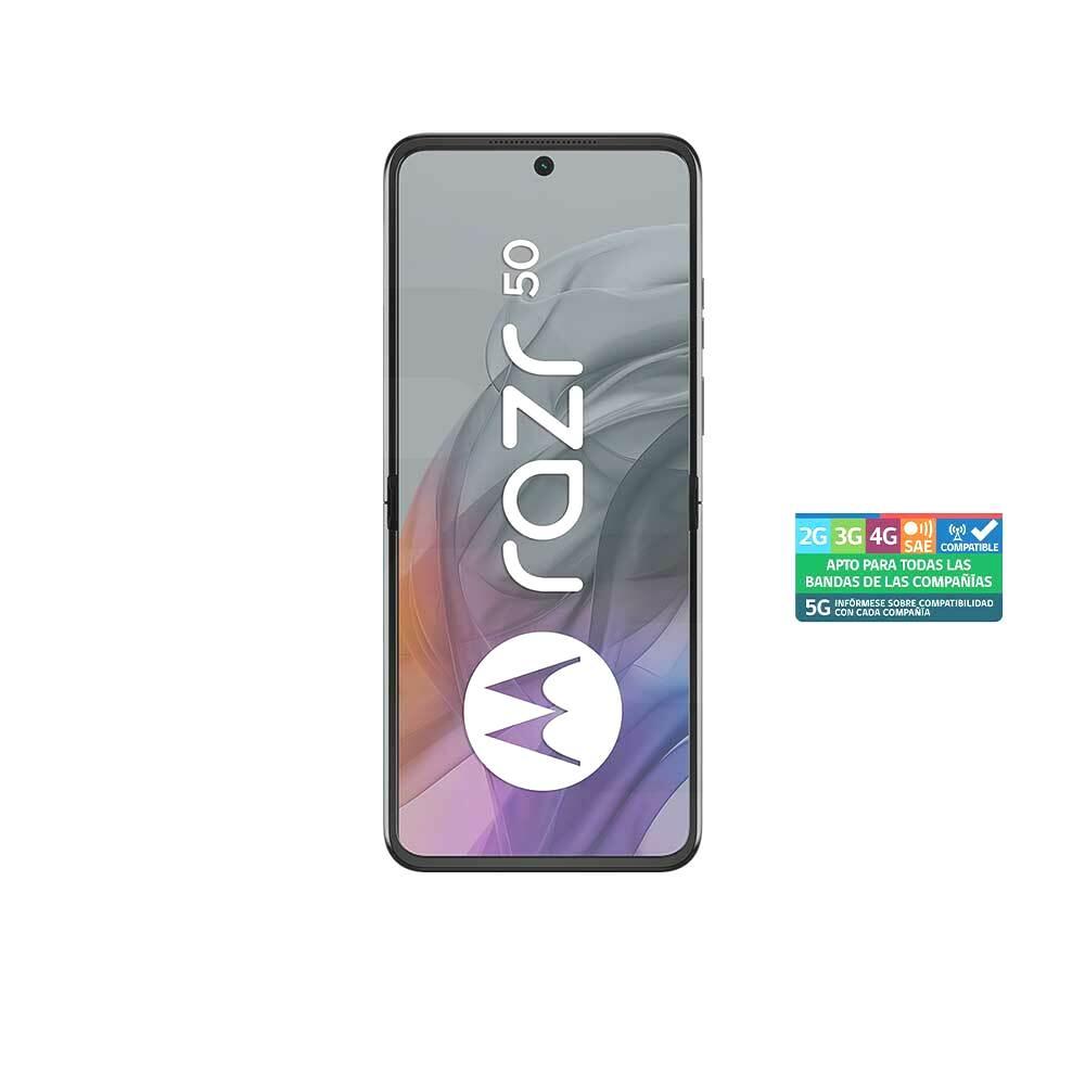 Motorola Celular Motorola Razr 50 512GB/12GB 5G Gris Liberado | pc