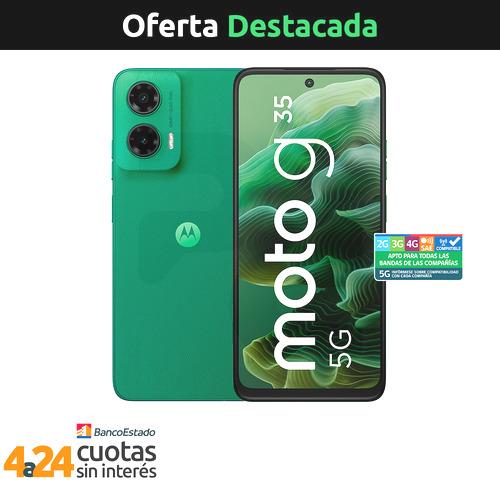 Celular Moto G35 128GB/4GB 5G Verde Liberado
