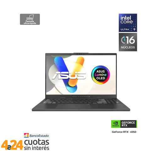 Notebook Vivobook Pro Intel Core Ultra 9 285H NVIDIA GeForce RTX 4050 6GB 24GB 1TB SSD Windows 11 Gris Oscuro N6506CU-MA061W