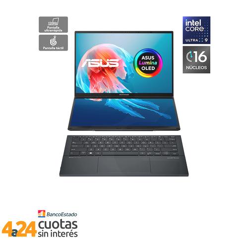 Notebook Zenbook Duo Intel Core Ultra 9 285H 32GB 1TB SSD Windows 11 Negro UX8406CA-PZ179W