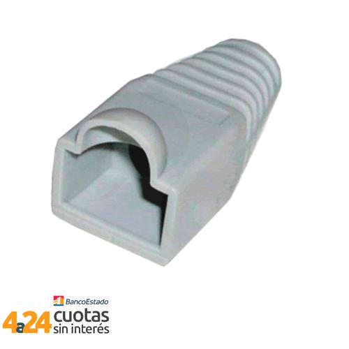 Capuchon RJ45 Sobrepuesto 100 Unidades Gris